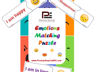 Matching Game - Emotions / Emoji