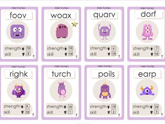 Alien top trumps phase 3