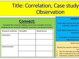 case study observation method