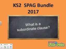 2017 Key Stage 2/KS2 SATS SPAG Revision Bundle