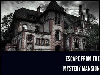 Escape from Mystery Mansion #1 - Number & Place Value