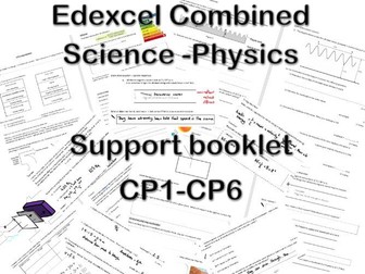 Edexcel Combined Science - Physics support booklet