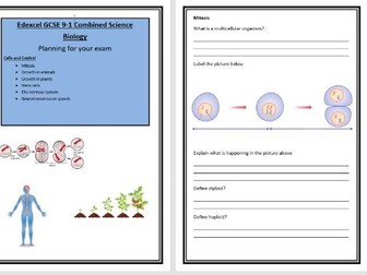 Edexcel GCSE  booklet-Cells&Control
