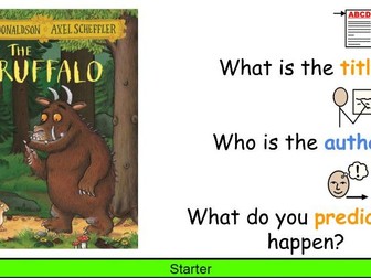 The Gruffalo Literacy Unit of Work