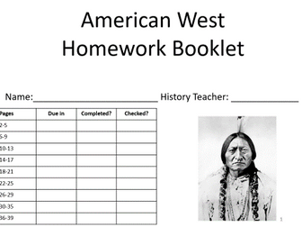 American West Homework Booklet