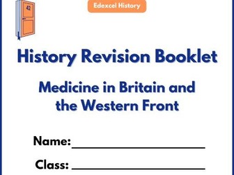 Medicine In Britain Revision Booklet GCSE Edexcel History