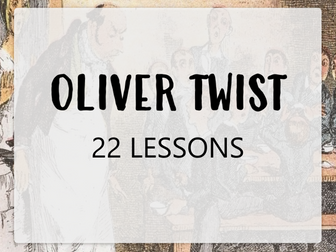 Oliver Twist Scheme of Work