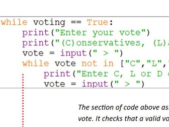 Count Election Votes in Python
