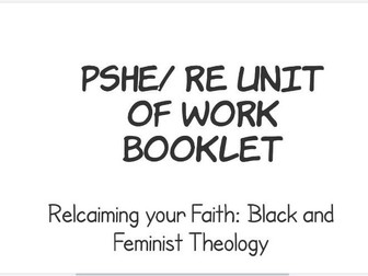 Modern Theology SOW: Feminist & Black Theology