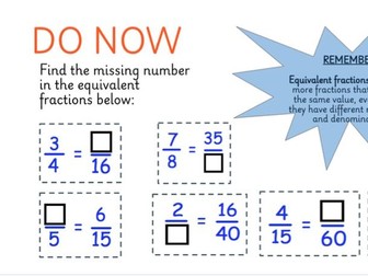 Fractions FS Maths Level 2