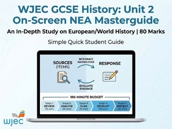 WJEC History Unit 2 On-Screen NEA Guide