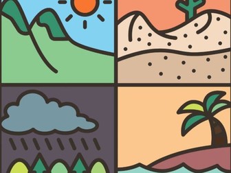 The four seasons colouring - Yr1/Yr2