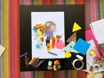Home School: Under the Sea Collage