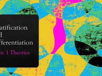 Theories of Social Stratification