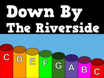 Down by the Riverside - Boomwhacker Play Along Video and Sheet Music