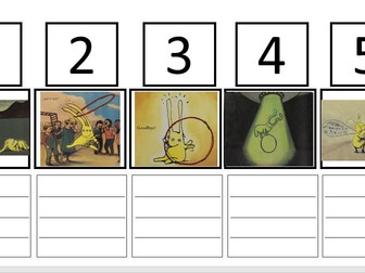 Beegu story sequencing