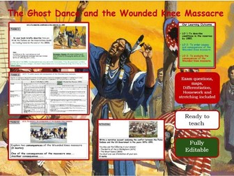 The Ghost Dance and the Wounded Knee massacre