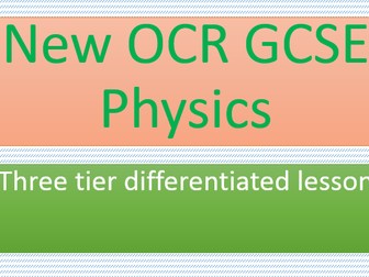 New GCSE OCR Physics - 2.2 Newton's second law and terminal velocity