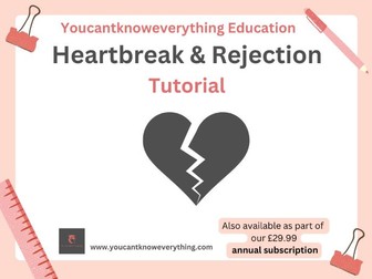 Rejection & Heartache Tutorial