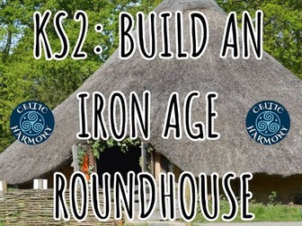 KS2 Iron Age Roundhouse Cut Out