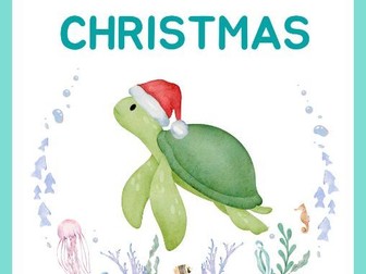 Under the Sea Christmas Activity Pack