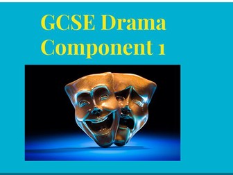 GCSE Edexcel Drama Component 1 (14 lessons on PPT ready to teach)