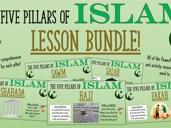 The Five Pillars of Islam - Lesson Bundle!