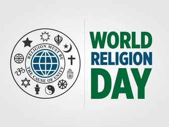 World Religions Day Assembly / Tutor time  powerpoint