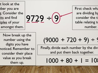 The Breaking up strategy for division