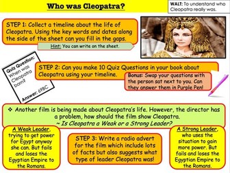 Who was Cleopatra?