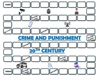 GCSE History Crime Punishment Revision Game 20th Century