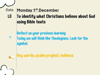 RE What does it mean if God is holy and loving (GOD) U2.1