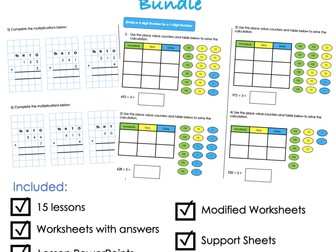 Year 4 Multiplication and Division (B) Complete Unit