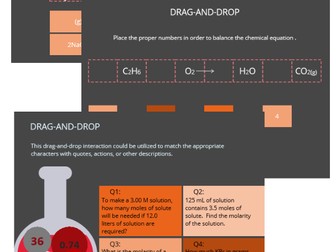 Chemical Formulae, Equations and Calculations: Interactive Quiz