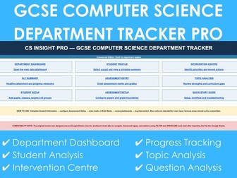 GCSE Computer Science Tracker Pro (2026)