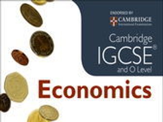 Economics IGCSE GCSE CIE Section 3 - Money, Labour Markets, Trade Unions Income and Expenditure