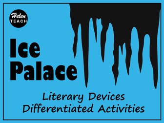 The Ice Palace Literary Device Resource Pack Differentiated