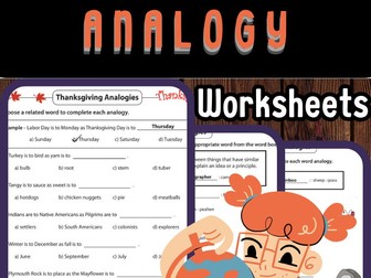 Analogy Worksheets