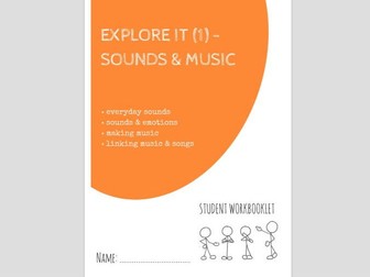 SPECIAL EDUCATION - EXPLORE IT (1) - SOUNDS & MUSIC workbooklet