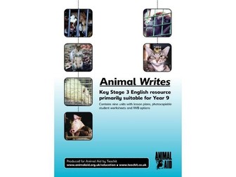 Animal Writes English Resource booklet