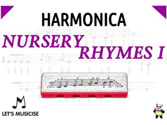Harmonica Nursery Rhymes vol. 1 with Diagrams/Tablatures for the Hohner Speedy Armonica