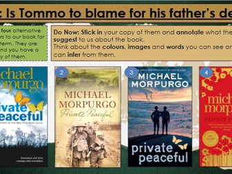 Private Peaceful KS3 Scheme of Learning (SoL)