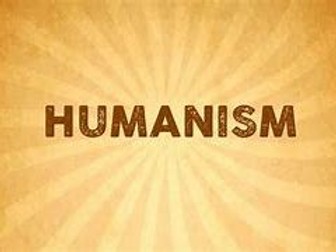 Humanist beliefs about 'goodness'.