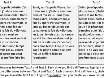 Hobbies, weather, future tense - French, Year 7 - set of 7 lessons