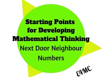 Next Door Neighbour Numbers: 8 Starting Points
