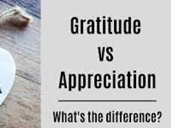 Appreciation and Gratitude assembly