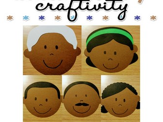 Black History Paper Craft Craftivity