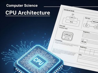 OCR J277 1.1 CPU Architecture Premium Worksheet