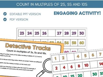 Count in Multiples of 2s, 5s & 10s | Task Activity | Place Value