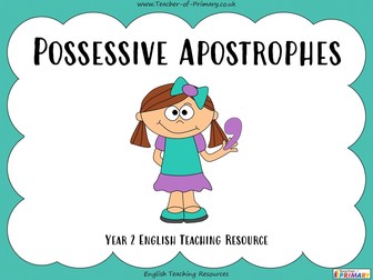 Possessive Apostrophes - Year 2
